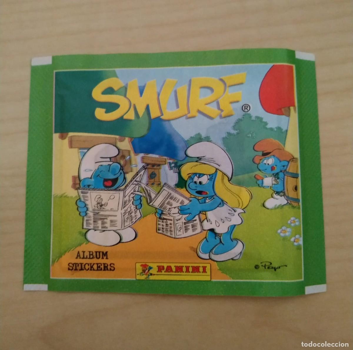 Coleccionismo cromos antiguos: PANINI - PITUFOS - 2008 - SOBRE SIN ABRIR - Foto 1