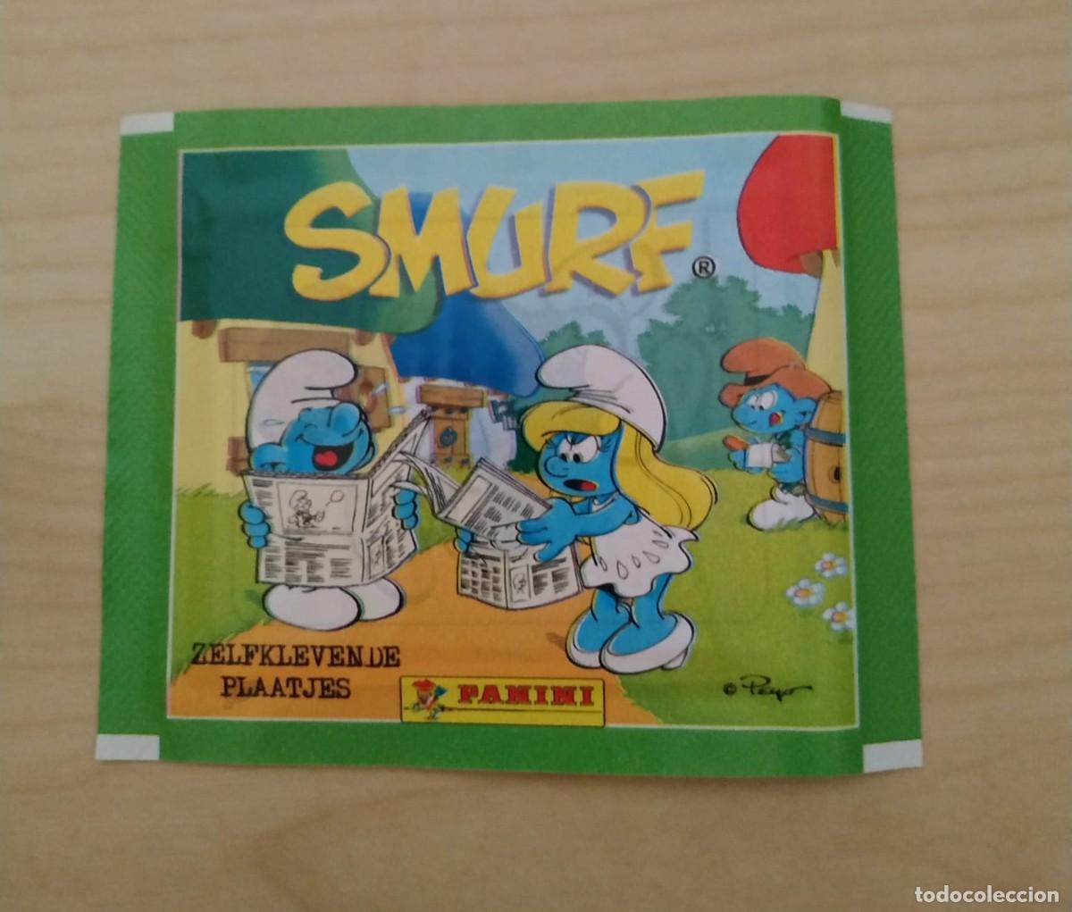Coleccionismo cromos antiguos: PANINI - PITUFOS - 2008 - SOBRE SIN ABRIR - Foto 1