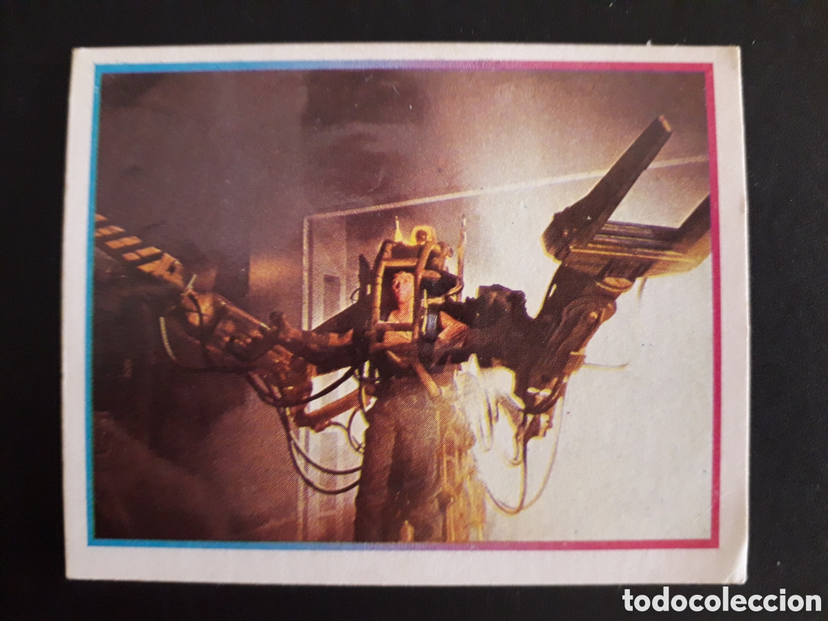 Coleccionismo Cromos antiguos: ALIEN, EL REGRESO. SIGOURNEY WEAWER SUPER STARS ED ESTE 1986 N&deg; 195 SIN PEGAR. PEDIDO M&Iacute;NIMO 3&euro;
