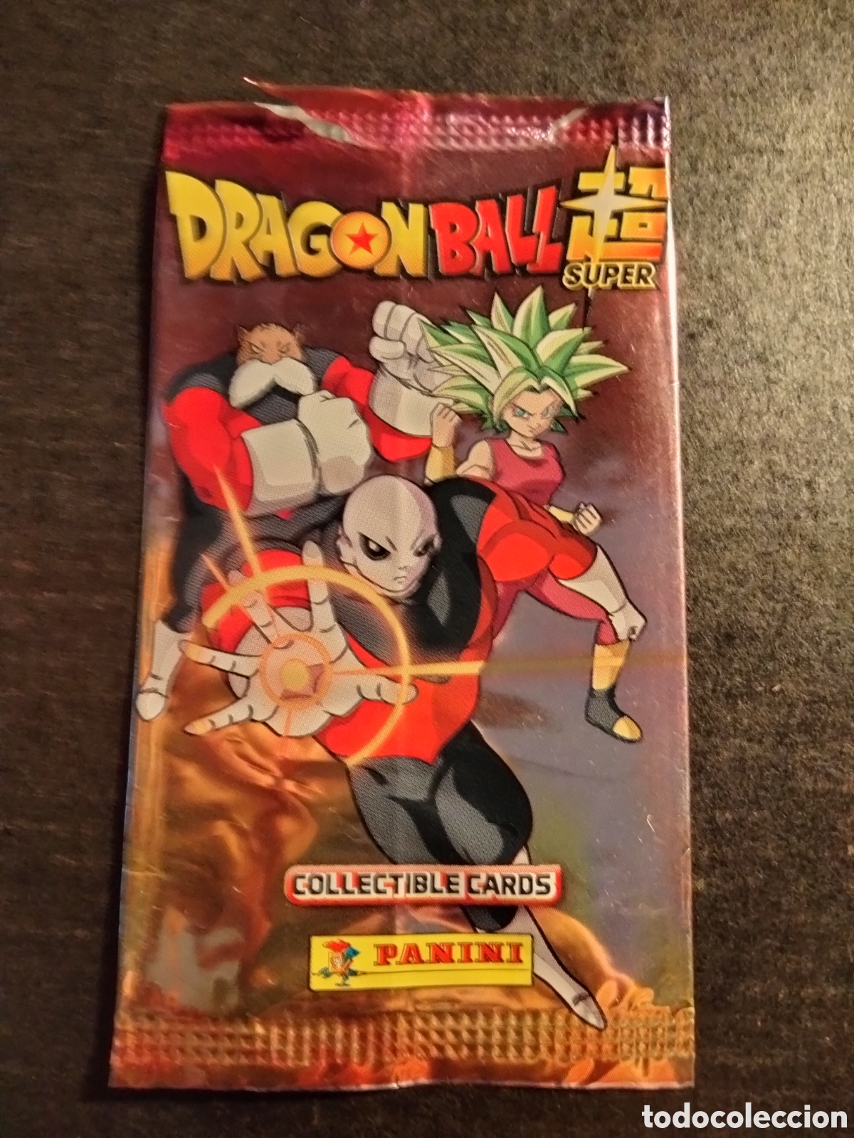 Coleccionismo cromos antiguos: SOBRE VAC&Iacute;O DRAGON BALL SUPER LAMINCARDS PANINI - Foto 1