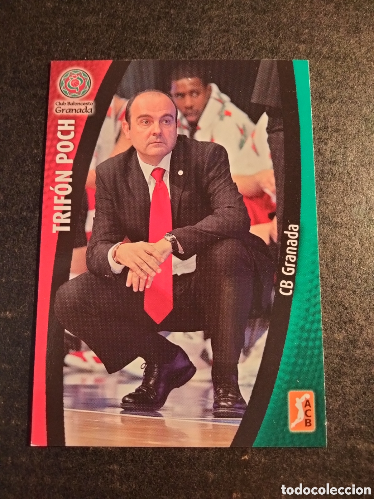 Colecionismo Cromos antigos: TRIFON POCH # 75 CLUB BALONCESTO GRANADA BALONCESTO ACB 2008/09 PANINI