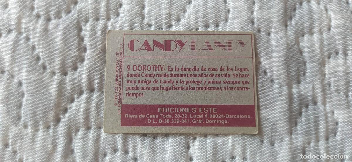 Coleccionismo cromos antiguos: CANDY CANDY CROMO N&deg;9 EDICIONES ESTE - Foto 2