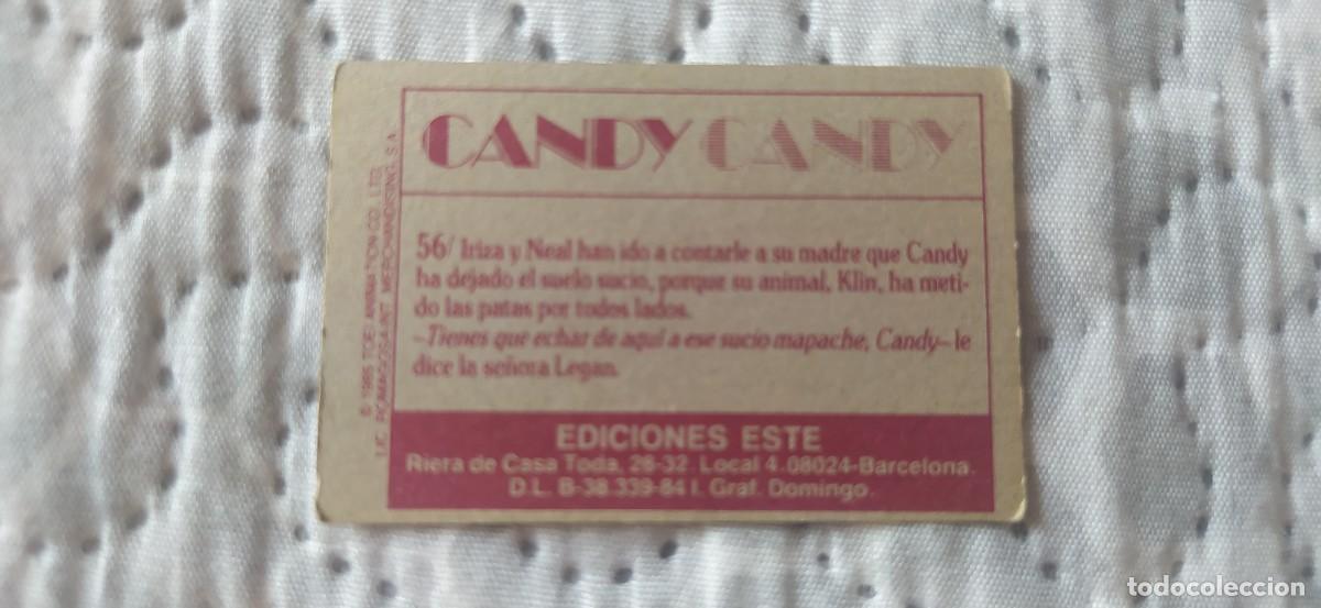 Coleccionismo cromos antiguos: CANDY CANDY CROMO N&deg;56 EDICIONES ESTE - Foto 2