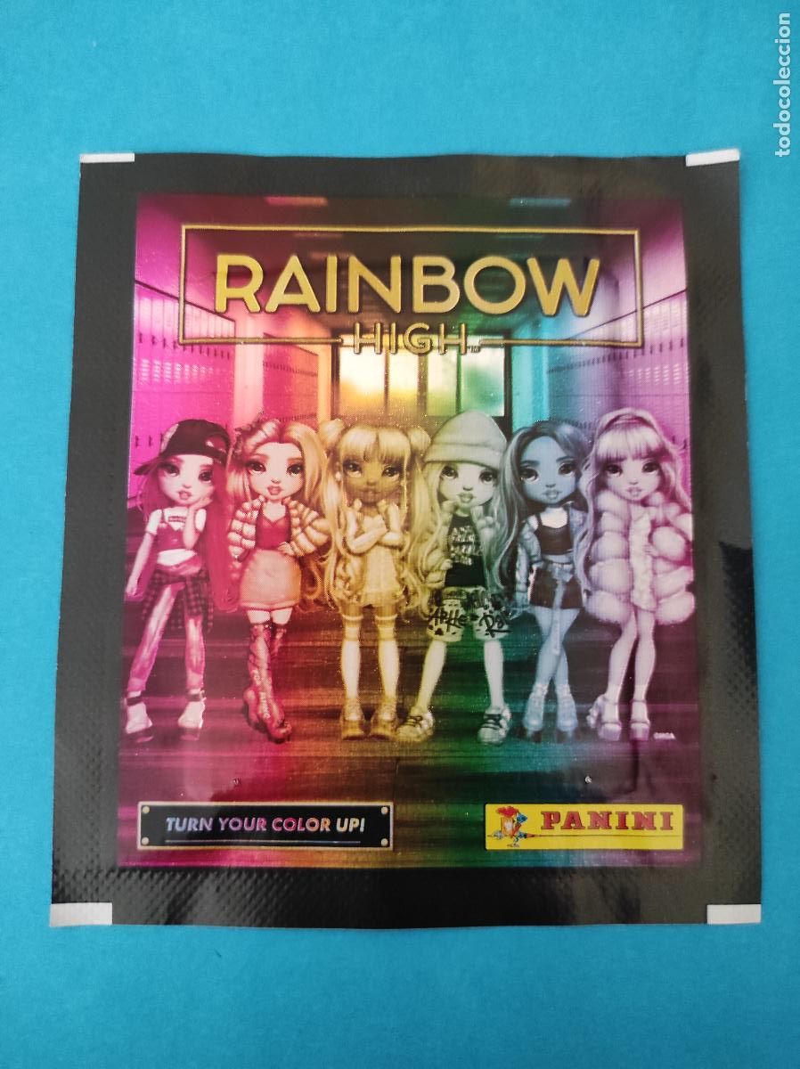Coleccionismo cromos antiguos: SOBRE DE CROMOS SIN ABRIR DE RAINBOW HIGH DE PANINI - Foto 1