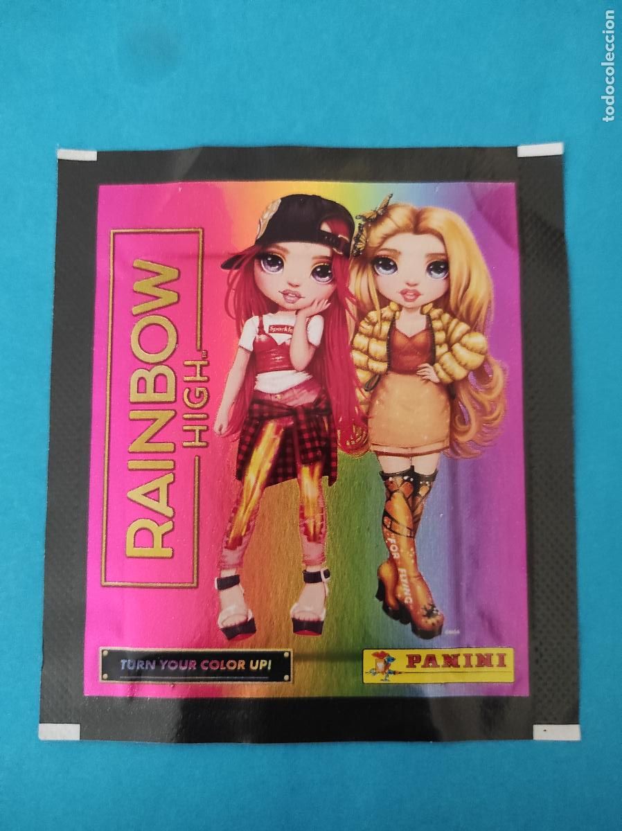 Coleccionismo cromos antiguos: SOBRE DE CROMOS SIN ABRIR DE RAINBOW HIGH DE PANINI - Foto 1