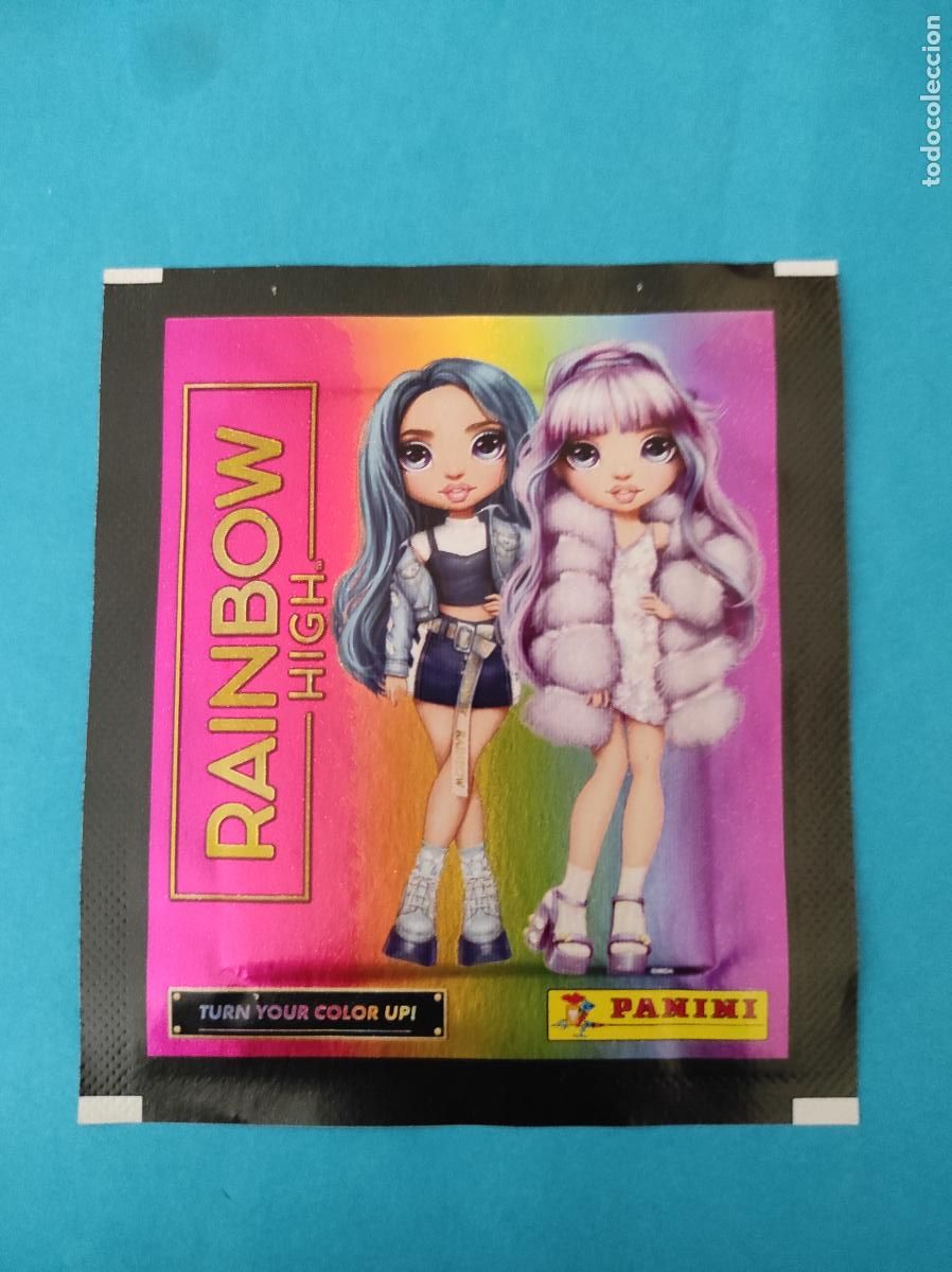 Coleccionismo cromos antiguos: SOBRE DE CROMOS SIN ABRIR DE RAINBOW HIGH DE PANINI - Foto 1