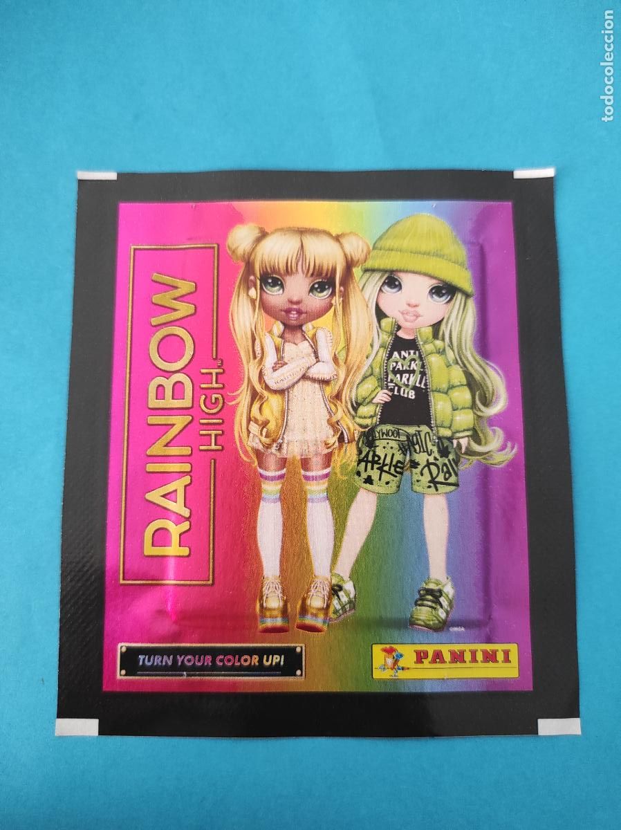 Coleccionismo cromos antiguos: SOBRE DE CROMOS SIN ABRIR DE RAINBOW HIGH DE PANINI - Foto 1
