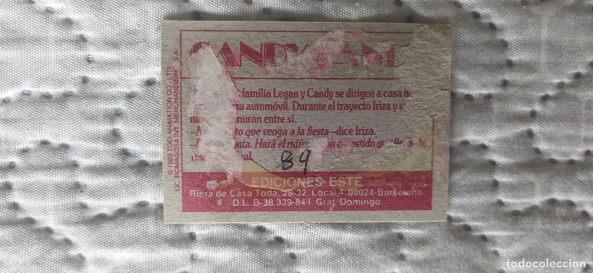 Coleccionismo cromos antiguos: CANDY CANDY CROMO N&deg;89 EDICIONES ESTE - Foto 2