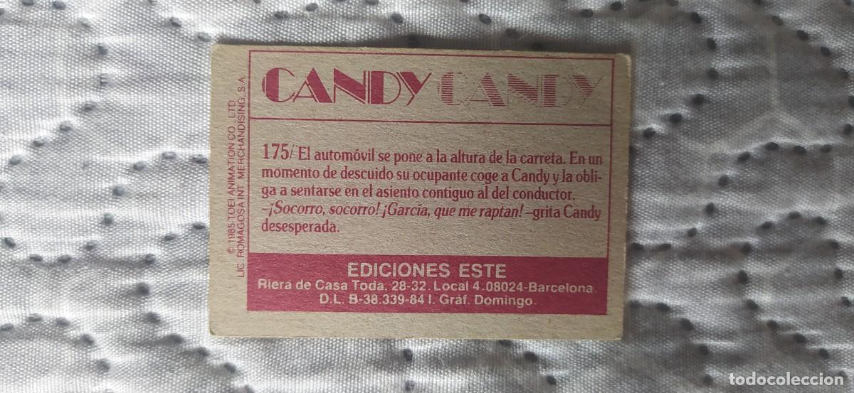 Coleccionismo cromos antiguos: CANDY CANDY CROMO N&deg;175 EDICIONES ESTE - Foto 2
