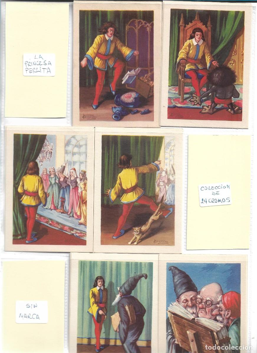 Coleccionismo cromos antiguos: LA PRINCESA PERLITA - COLECCION COMPLETA - Foto 1