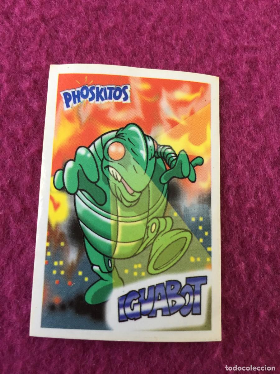 Coleccionismo Cromos antiguos: CROMO SIN PEGAR PHOSKITOS HUEVOX 2 - EL REGRESO - IGUABOT