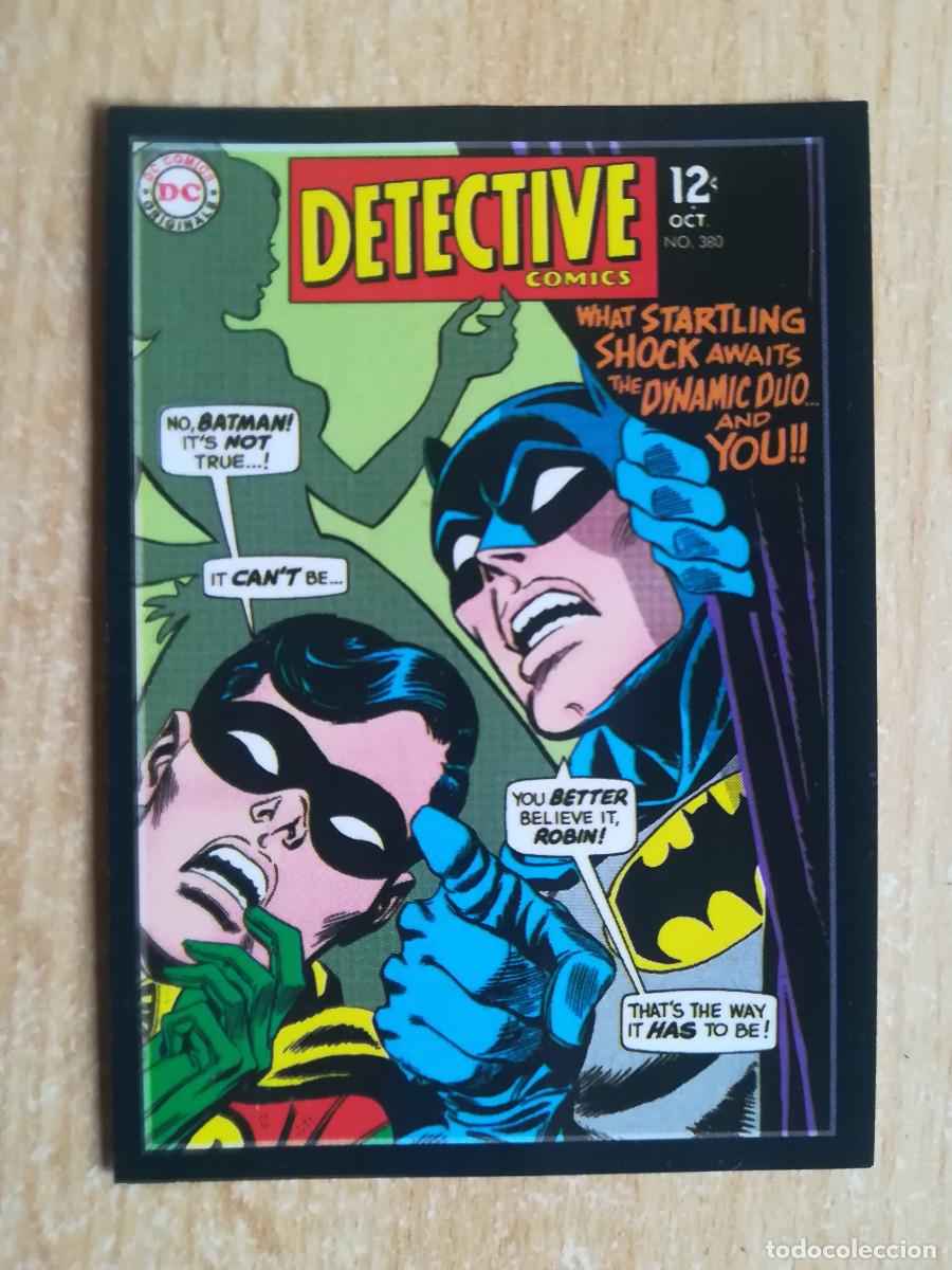 Coleccionismo cromos antiguos: Cromo El mundo de Batman N&ordm; 162, de Panini. Nunca pegado.