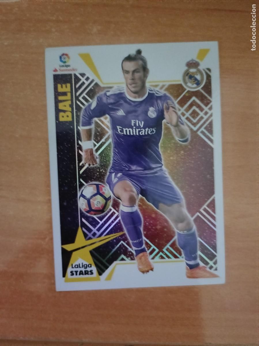 Coleccionismo cromos antiguos: bale, 2017 18 stars. - Foto 1