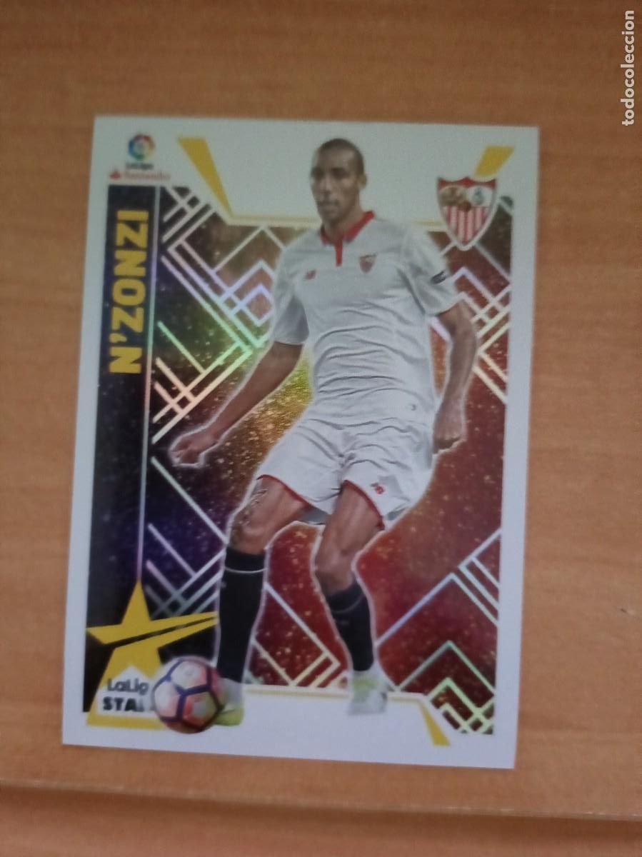 Coleccionismo cromos antiguos: nzonzi, 2017 18 stars - Foto 1