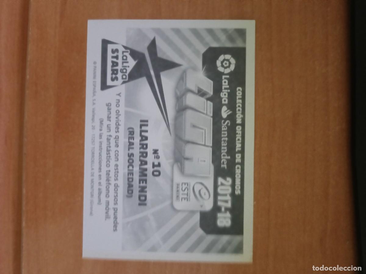 Coleccionismo cromos antiguos: illarramendi 17 18 stars - Foto 2