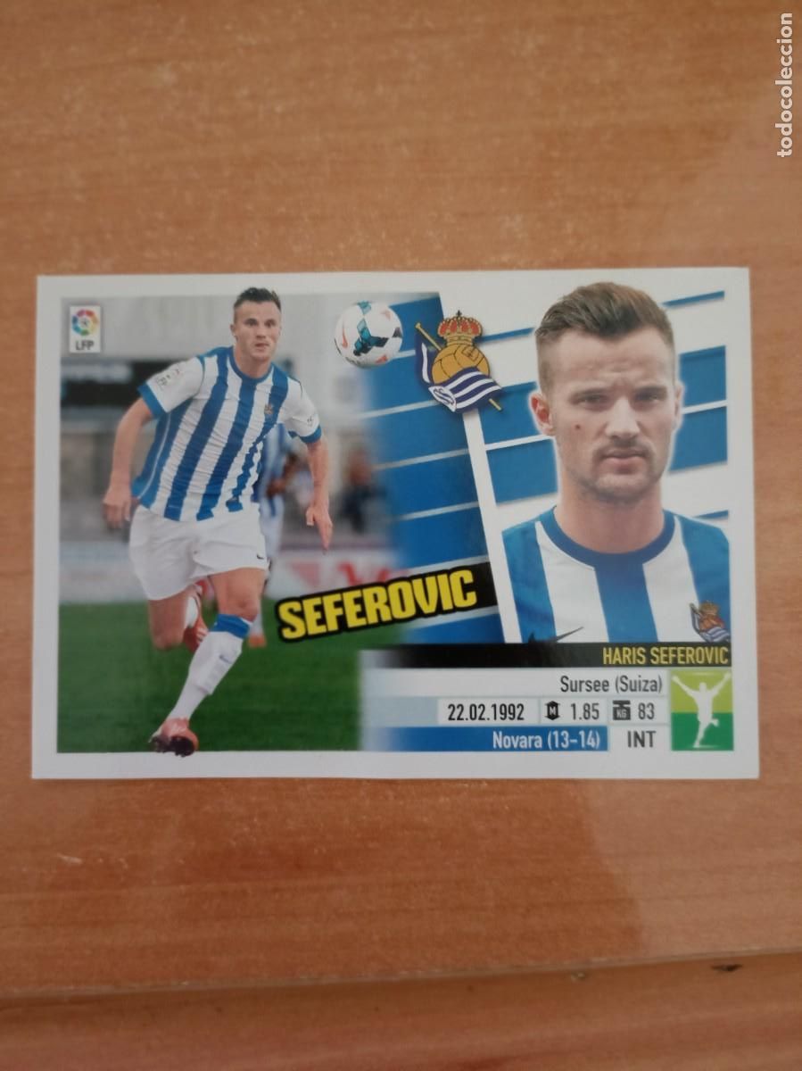 Coleccionismo Cromos antiguos: seferovic ultimos fichajes 13 14