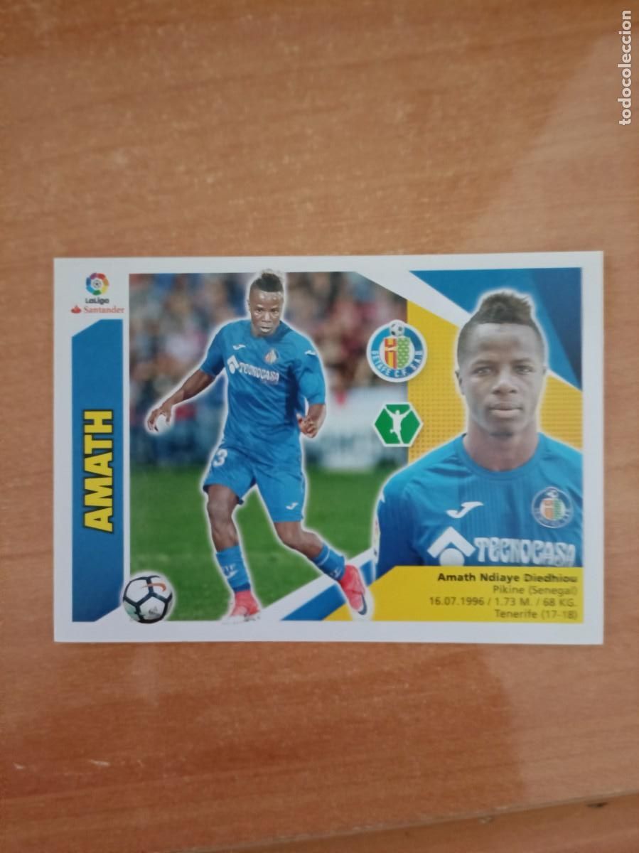 Coleccionismo cromos antiguos: amath coloca liga 17 18 - Foto 1
