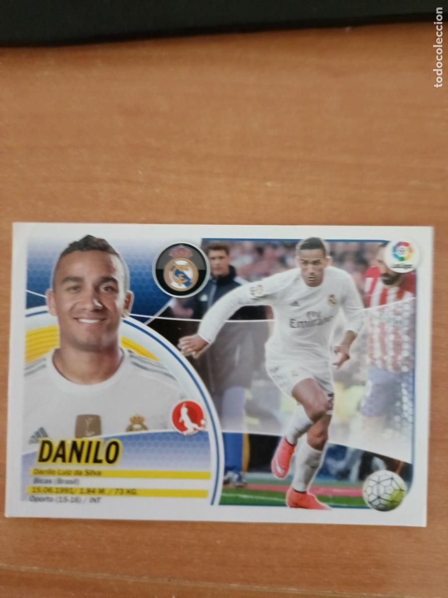 Coleccionismo cromos antiguos: danilo, liga 2016 17. - Foto 1