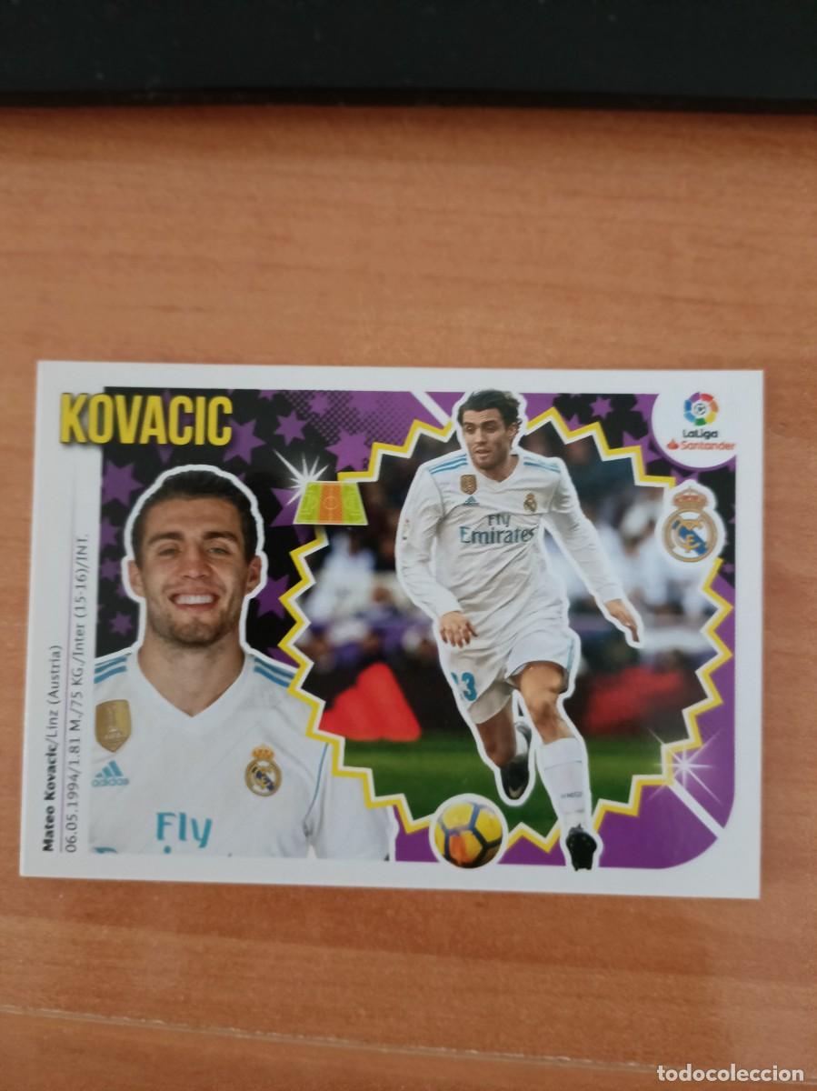 Coleccionismo cromos antiguos: kovacic, liga 2018 19. - Foto 1