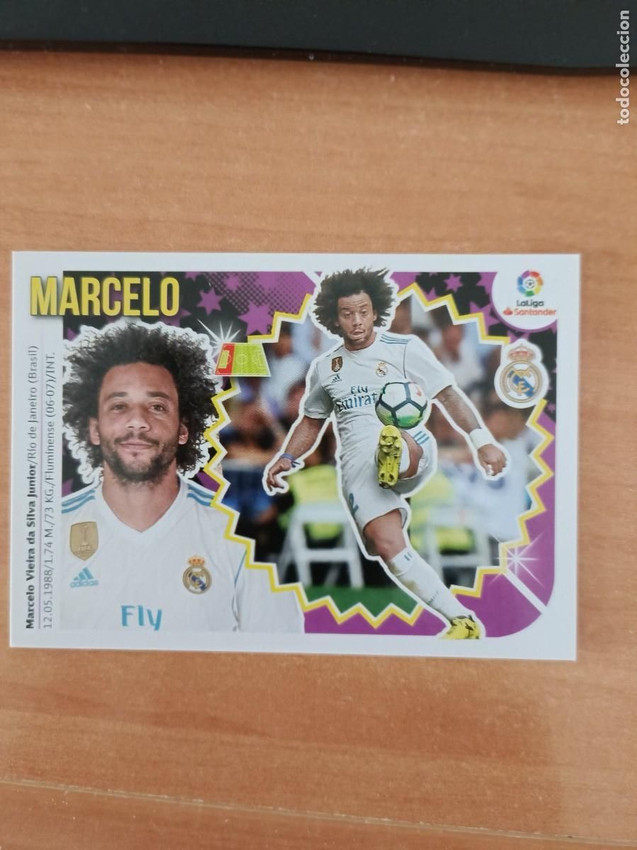 Coleccionismo cromos antiguos: marcelo, liga 2018 19. - Foto 1