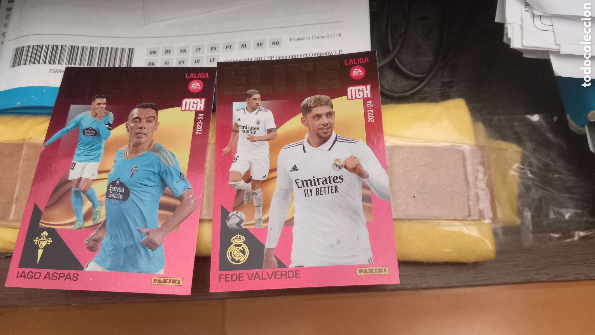 Coleccionismo cromos antiguos: La liga 2023 24 Elite - Foto 1