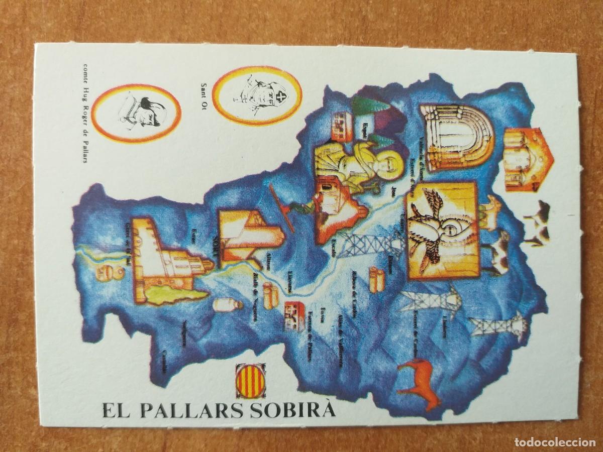 Coleccionismo Cromos antiguos: EL PALLARS SUBIR&Aacute;- CROMO COMARCAS DE CATALU&Ntilde;A Y BALEARES - EN CATAL&Aacute;N
