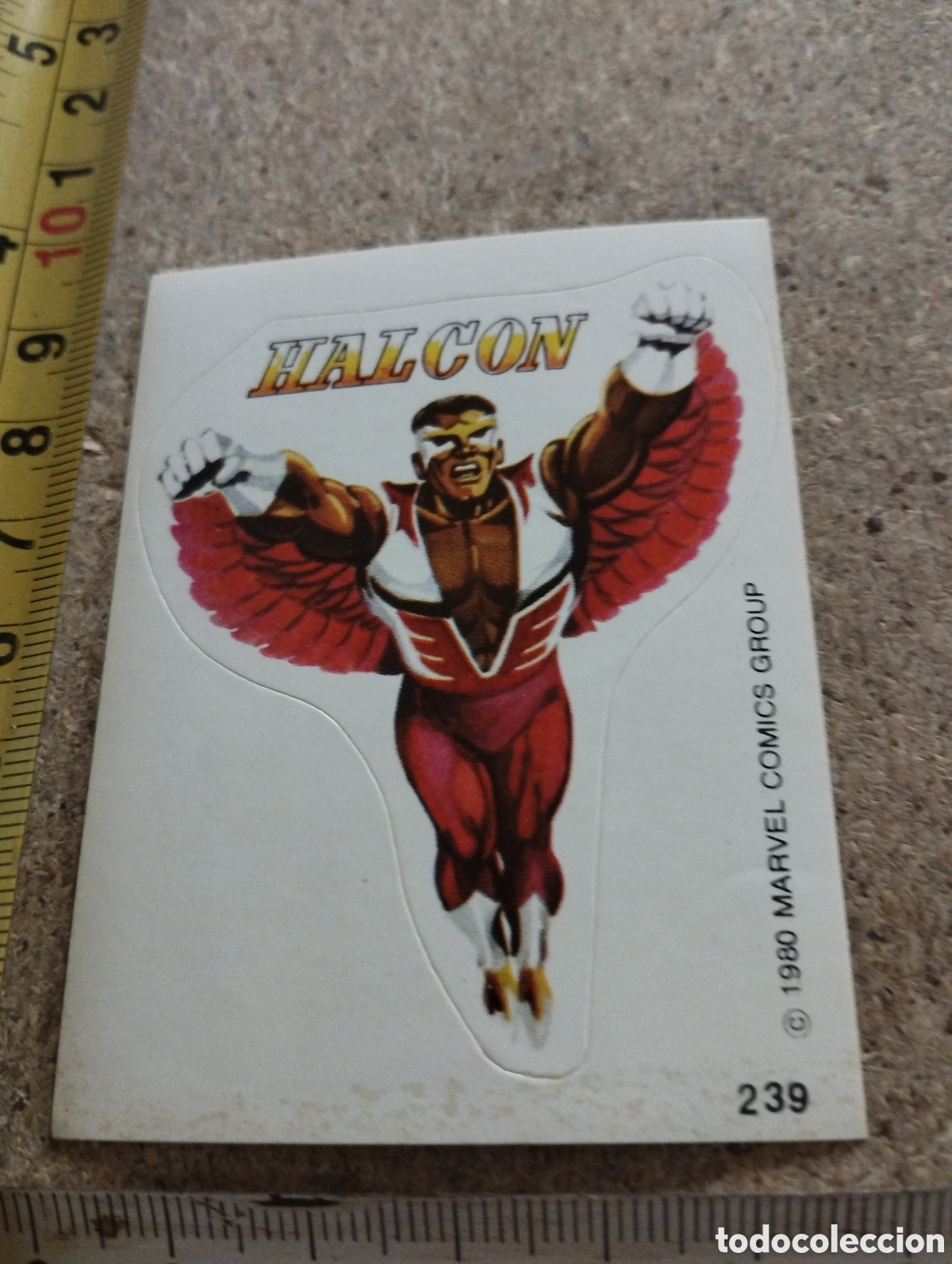 Coleccionismo cromos antiguos: Halc&oacute;n 239 Marvel Comics 1980 buen estado - Foto 1