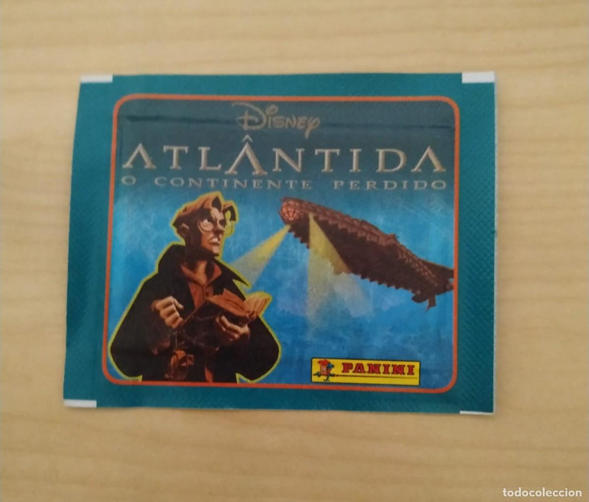 Coleccionismo cromos antiguos: PANINI - ATLANTIS EL IMPERIO PERDIDO - 2004 - SOBRE SIN ABRIR