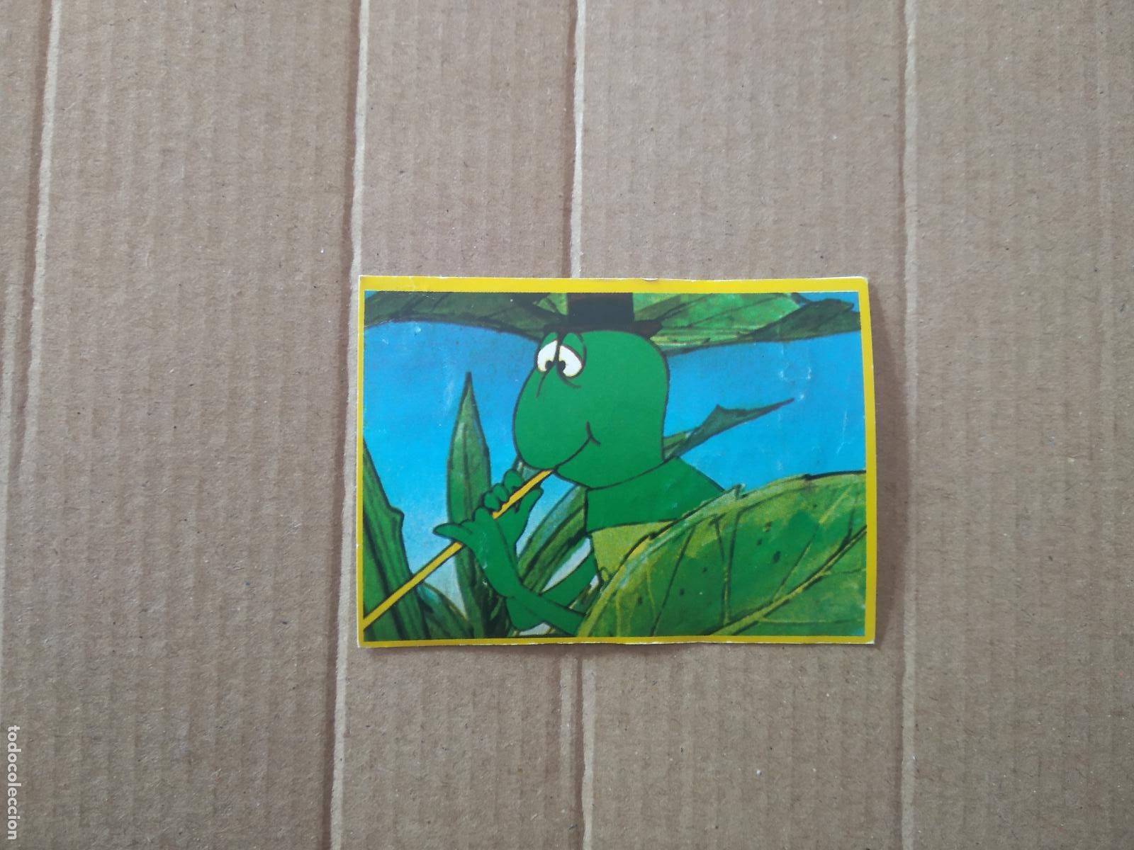Coleccionismo cromos antiguos: 2 CROMO LAS AVENTURAS DE LA ABEJA MAYA DANONE - Foto 1