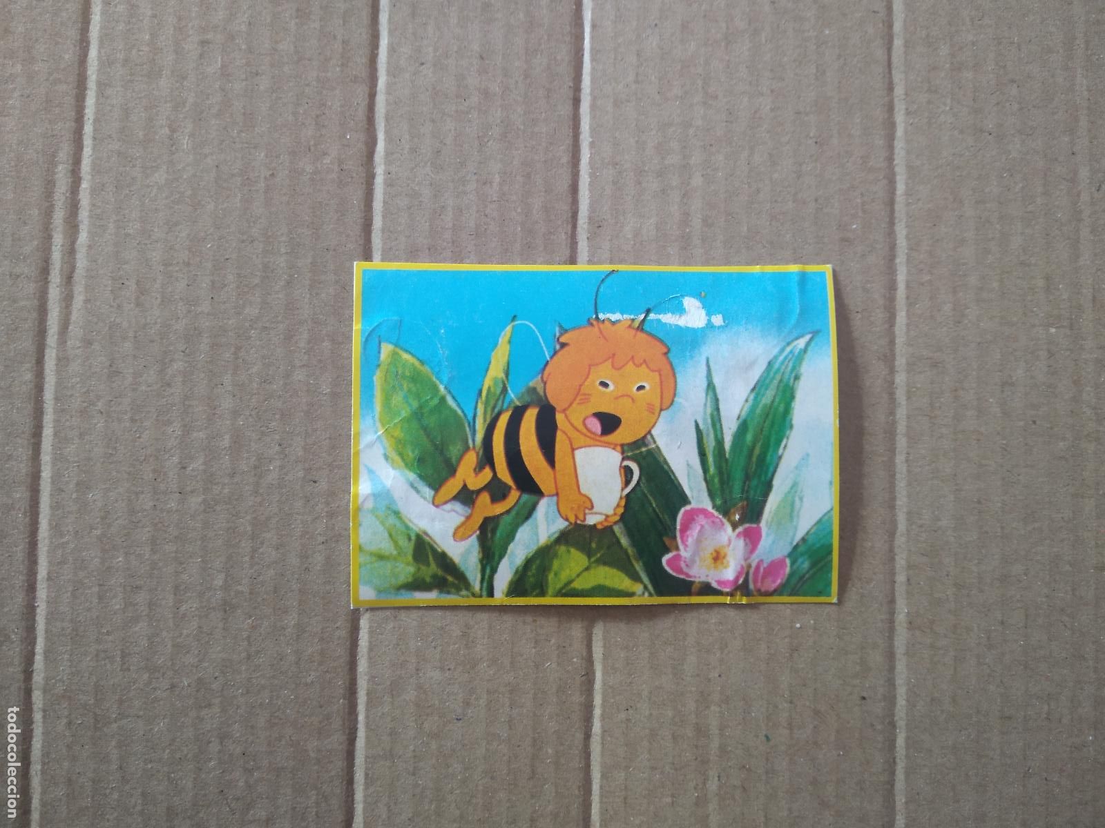 Coleccionismo cromos antiguos: 8 CROMO LAS AVENTURAS DE LA ABEJA MAYA DANONE - Foto 1