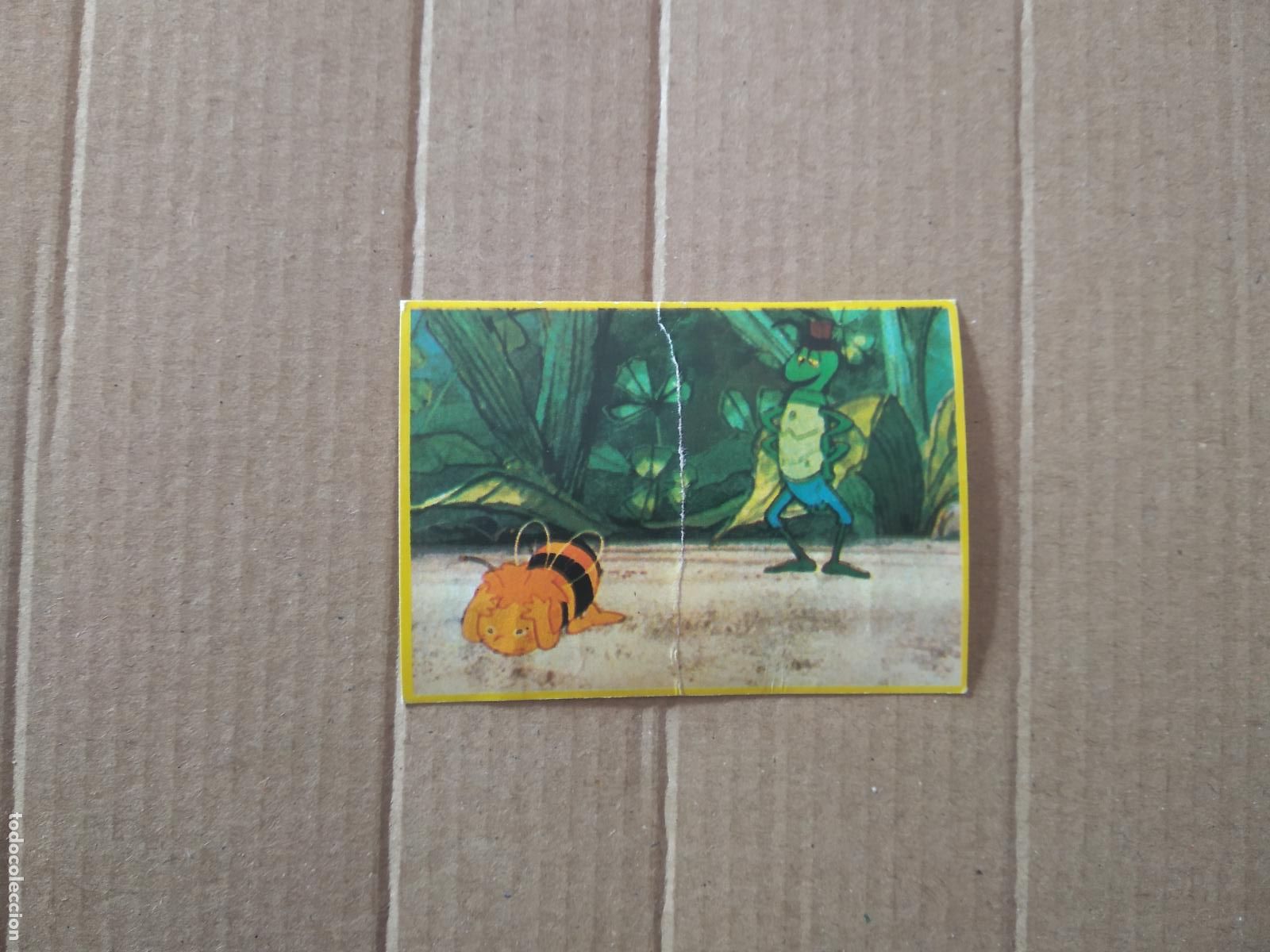 Coleccionismo cromos antiguos: 9 CROMO LAS AVENTURAS DE LA ABEJA MAYA DANONE - Foto 1