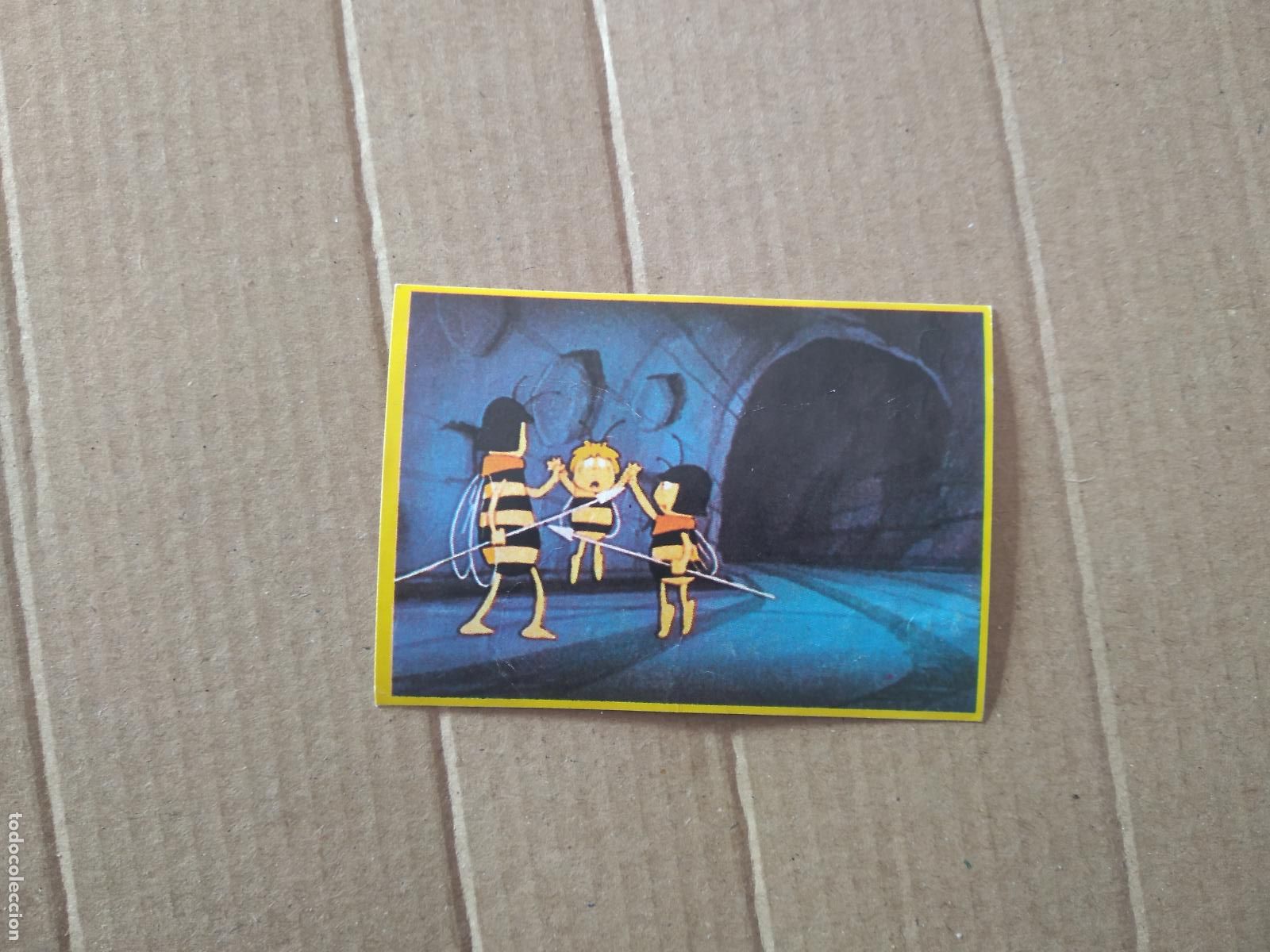 Coleccionismo cromos antiguos: 17 CROMO LAS AVENTURAS DE LA ABEJA MAYA DANONE - Foto 1