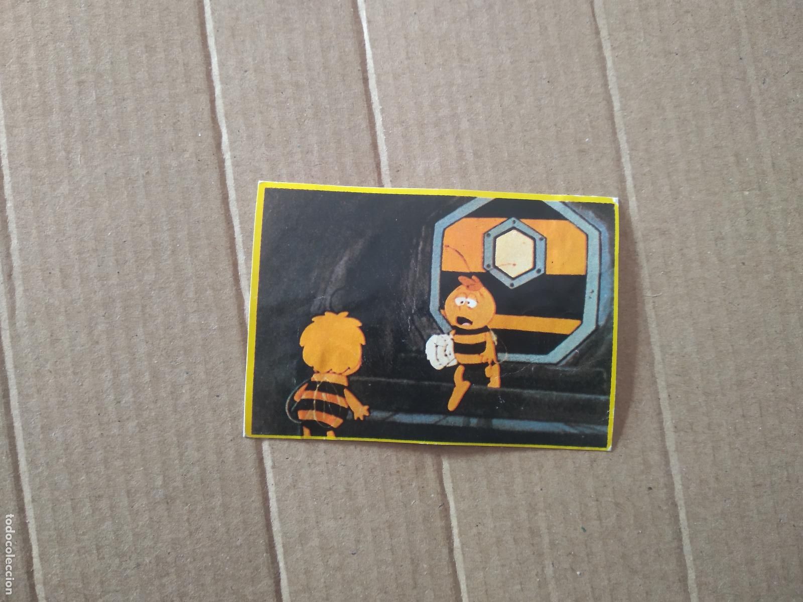 Coleccionismo cromos antiguos: 18 CROMO LAS AVENTURAS DE LA ABEJA MAYA DANONE - Foto 1