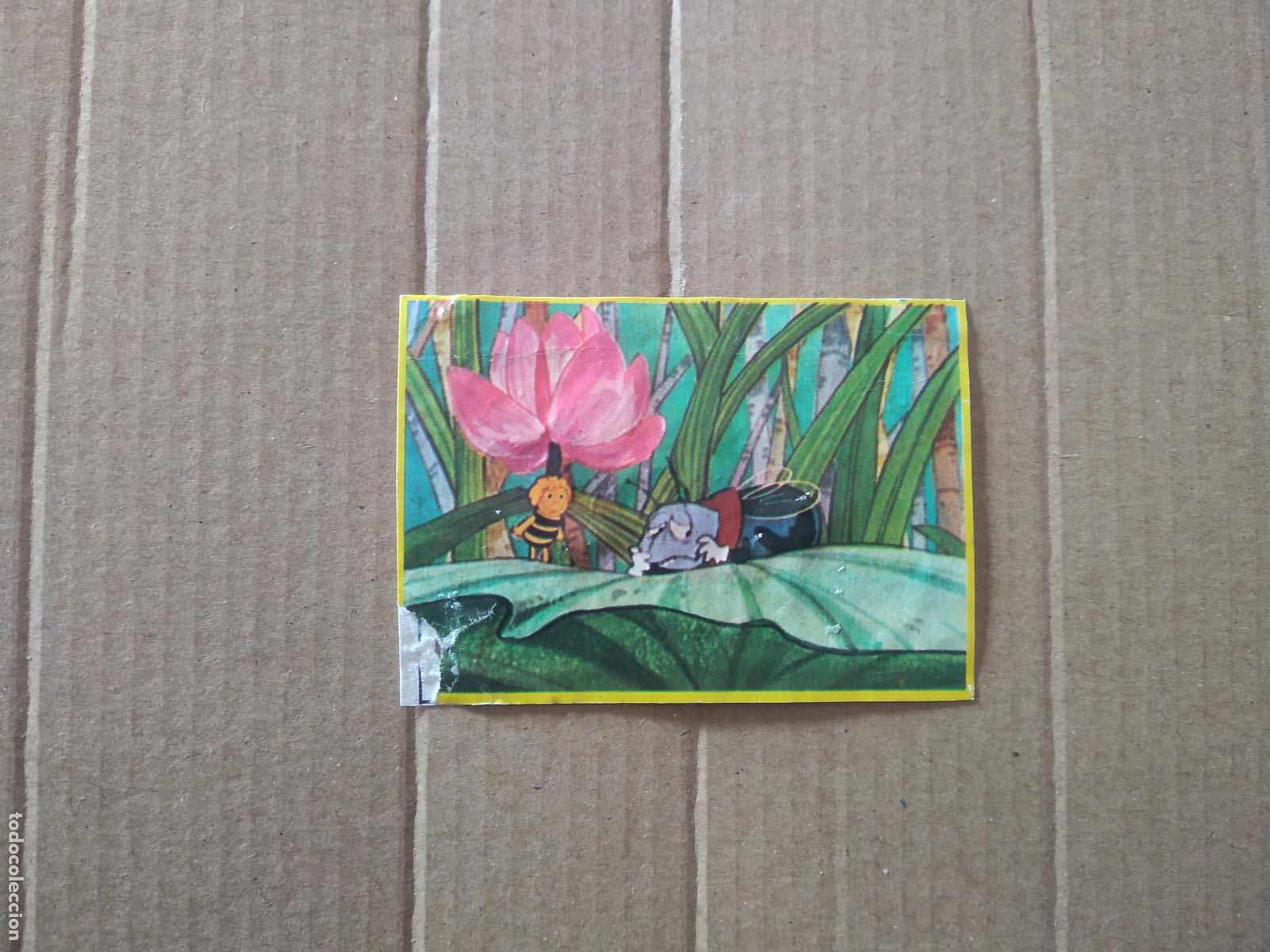 Coleccionismo cromos antiguos: 21 CROMO LAS AVENTURAS DE LA ABEJA MAYA DANONE - Foto 1