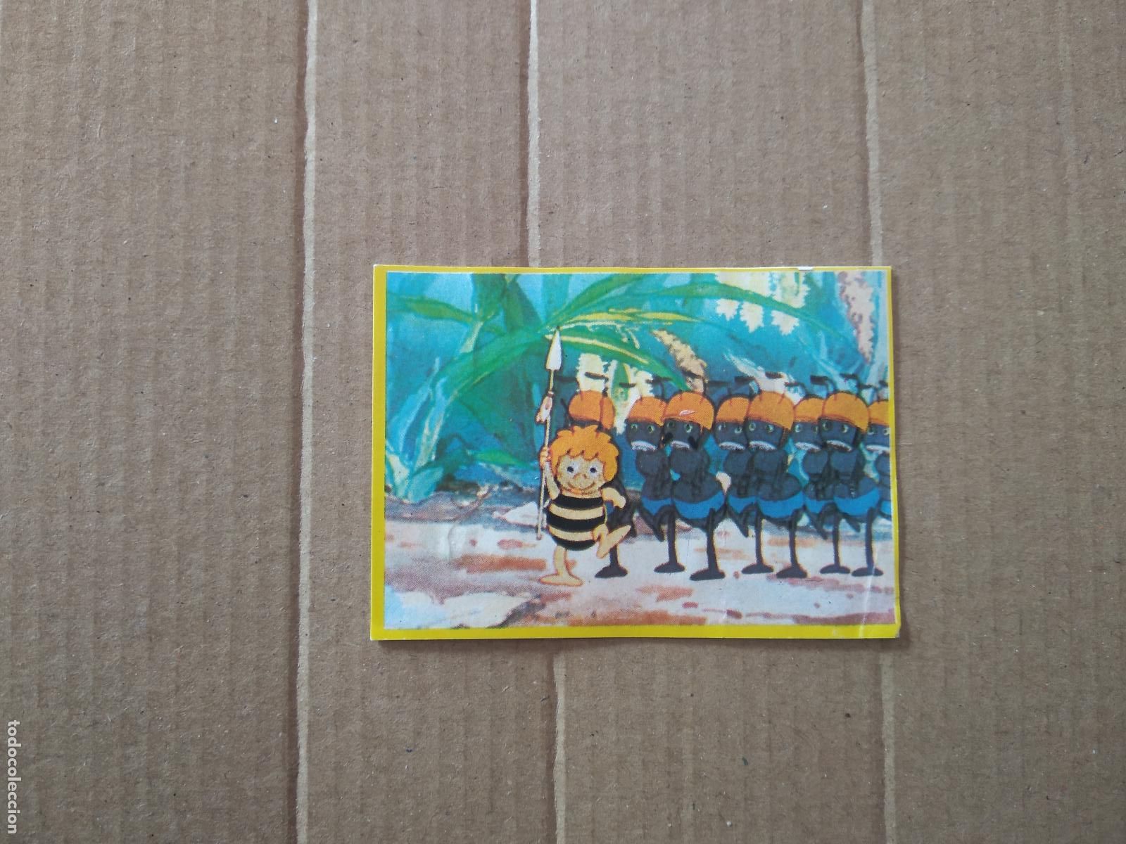 Coleccionismo cromos antiguos: 32 CROMO LAS AVENTURAS DE LA ABEJA MAYA DANONE - Foto 1