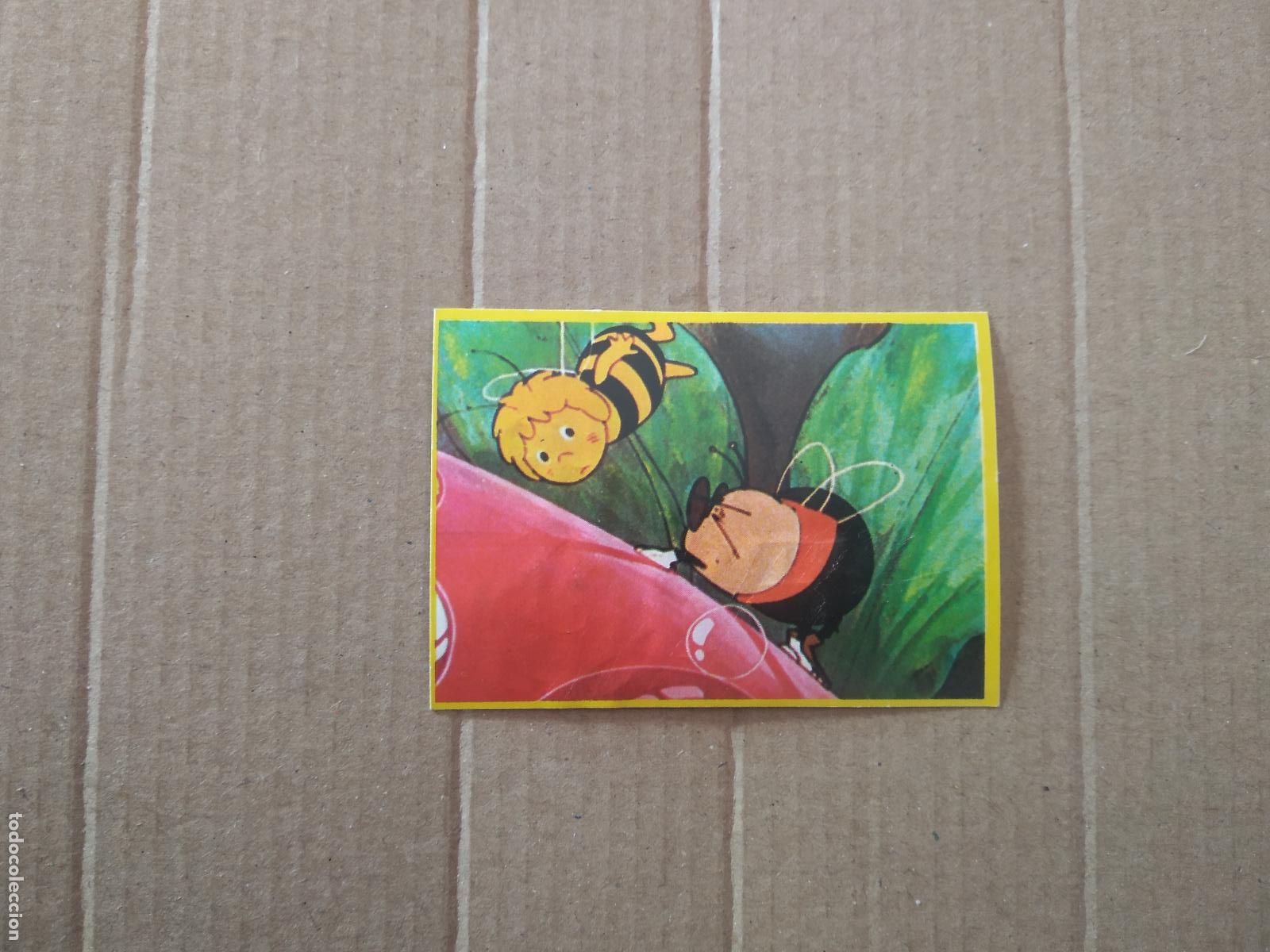 Coleccionismo cromos antiguos: 53 CROMO LAS AVENTURAS DE LA ABEJA MAYA DANONE - Foto 1