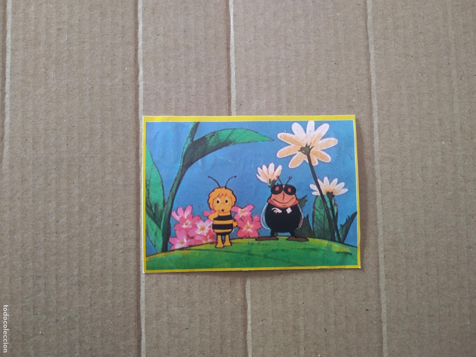 Coleccionismo cromos antiguos: 58 CROMO LAS AVENTURAS DE LA ABEJA MAYA DANONE - Foto 1