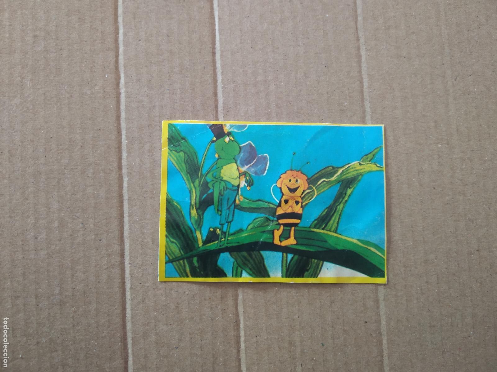 Coleccionismo cromos antiguos: 70 CROMO LAS AVENTURAS DE LA ABEJA MAYA DANONE - Foto 1