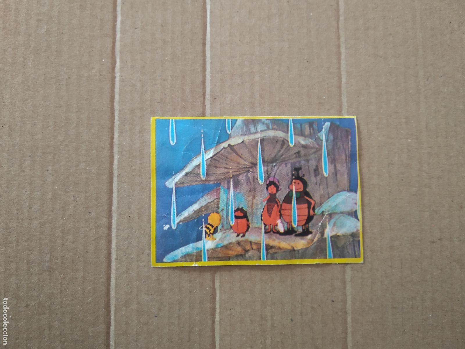 Coleccionismo cromos antiguos: 76 CROMO LAS AVENTURAS DE LA ABEJA MAYA DANONE - Foto 1