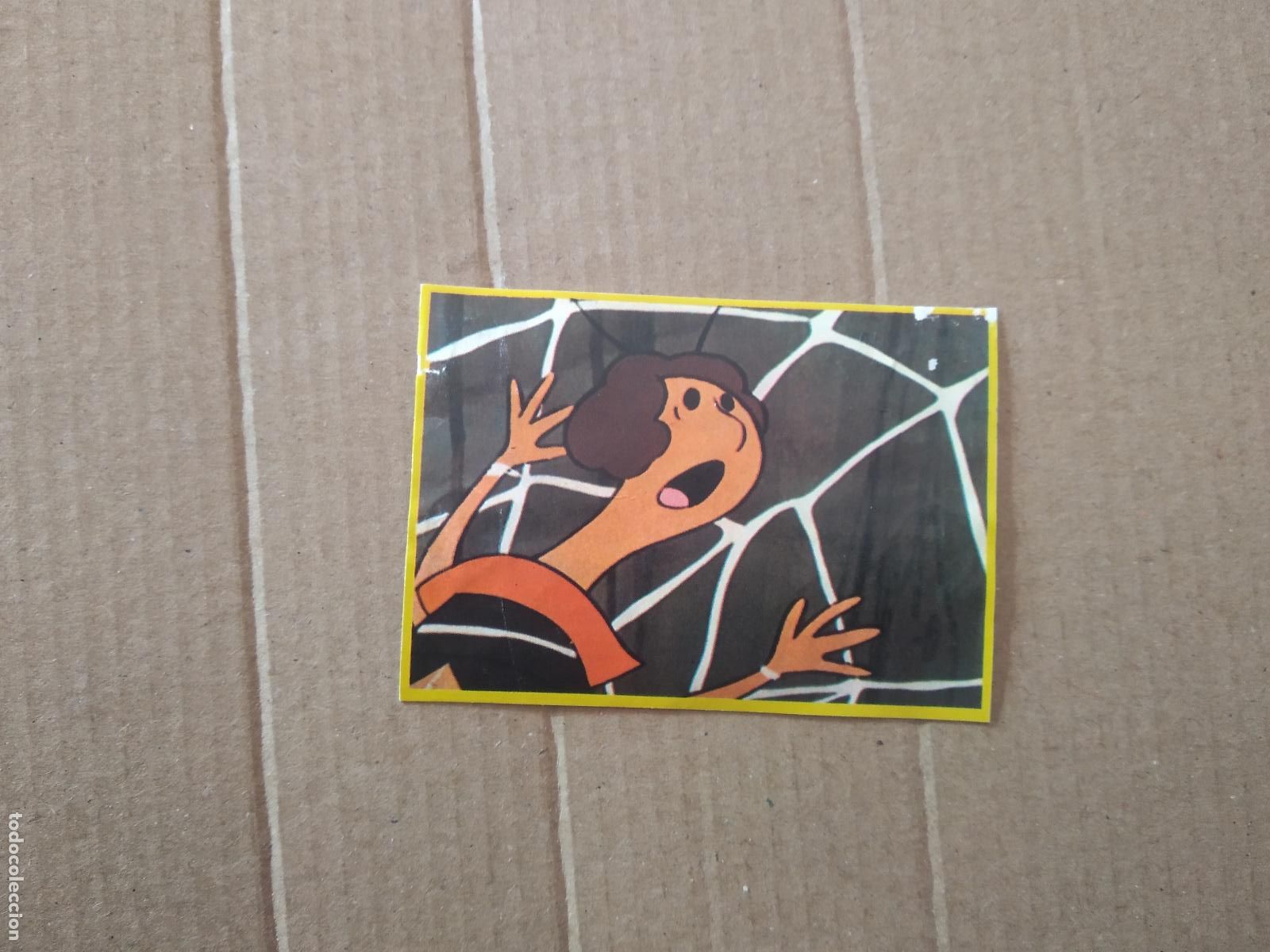Coleccionismo cromos antiguos: 77 CROMO LAS AVENTURAS DE LA ABEJA MAYA DANONE - Foto 1