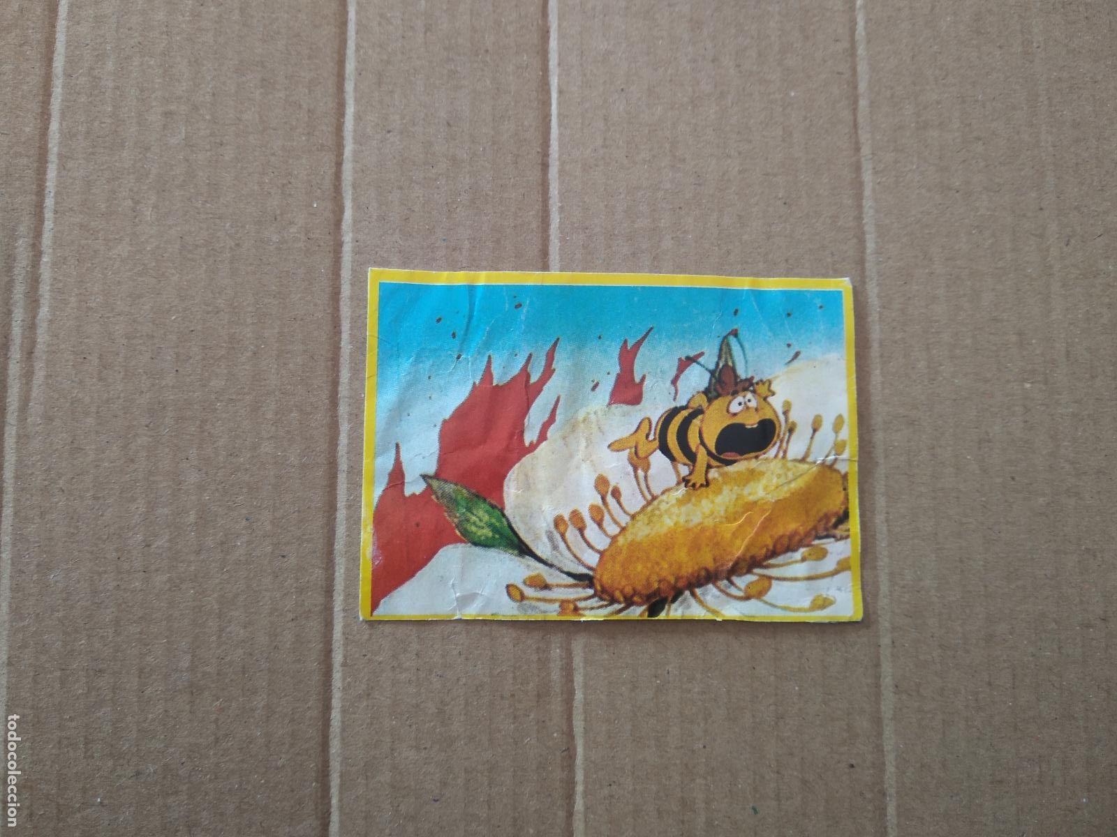 Coleccionismo cromos antiguos: 89 CROMO LAS AVENTURAS DE LA ABEJA MAYA DANONE - Foto 1