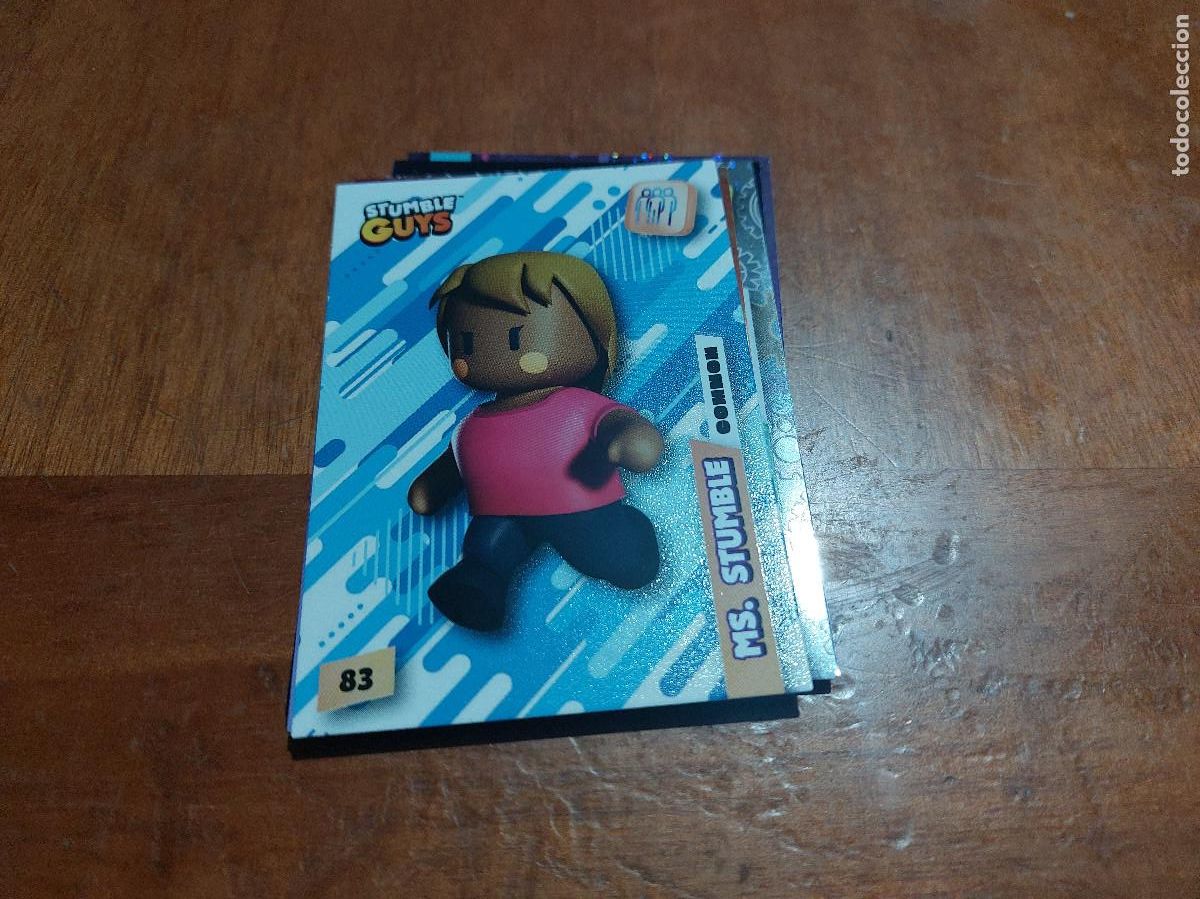 Coleccionismo Cromos antiguos: 83 MS. STUMBLE STUMBLE GUYS. CARTA. CROMO. COMO NUEVA. PANINI.
