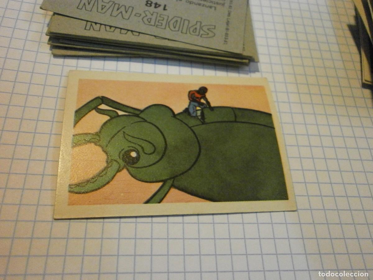 Coleccionismo cromos antiguos: cromo fher 1981 marvel comics spider man spiderman n&ordm; 148 buen estado sin pegar