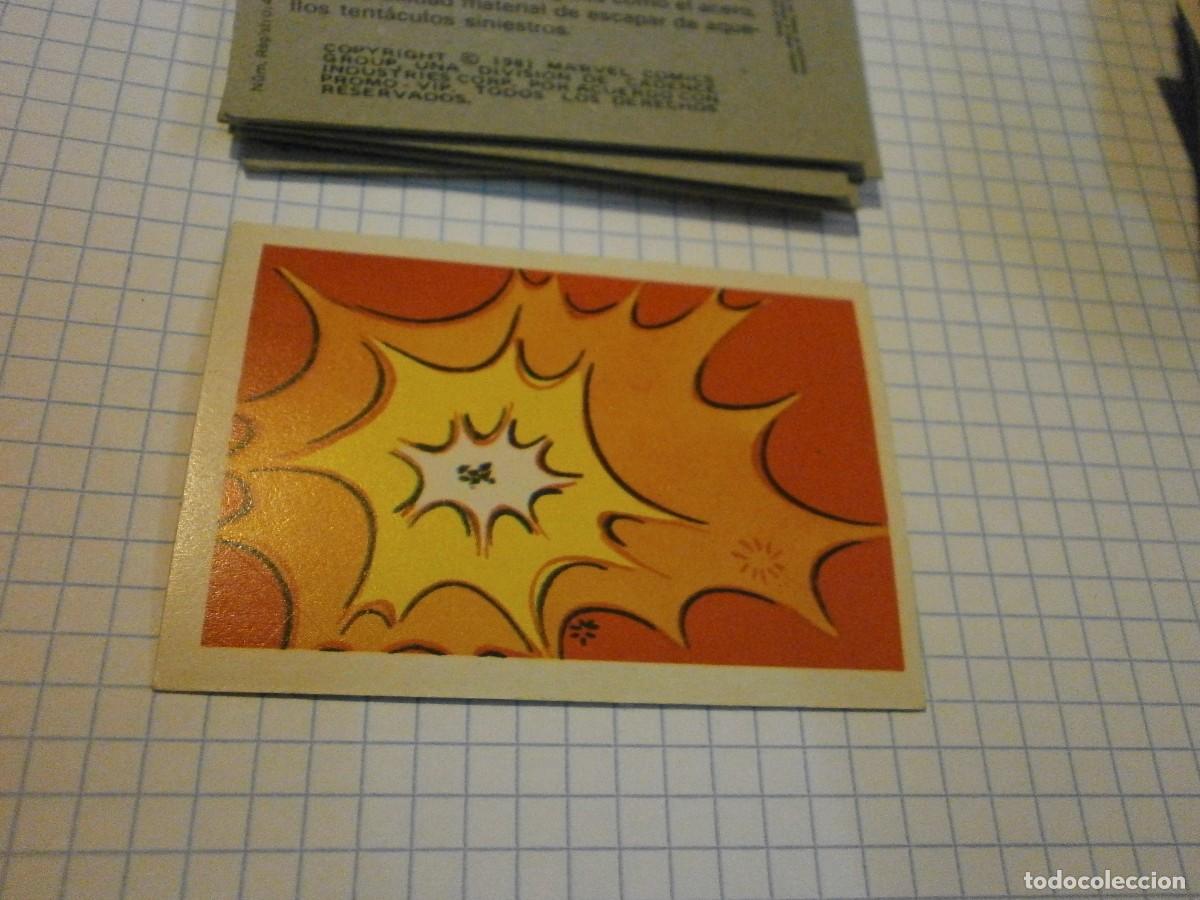 Coleccionismo cromos antiguos: cromo fher 1981 marvel comics spider man spiderman n&ordm; 166 buen estado sin pegar