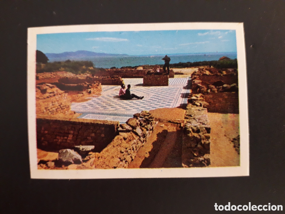 Collectable Antique Stickers: VILLA ROMANA, AMPURIAS PANORAMA DE LA HISTORIA I N&deg; 36 NESTL&Eacute; 1965 SIN PEGAR PEDIDO M&Iacute;NIMO 3&euro;