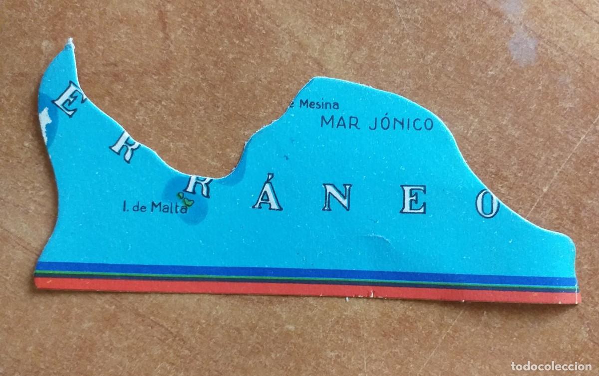 Sammeln alte Sammelbilder: CROMO ANTIGUO TIPO PUZZLE -MAR MEDITERRANEO N&ordm; 47