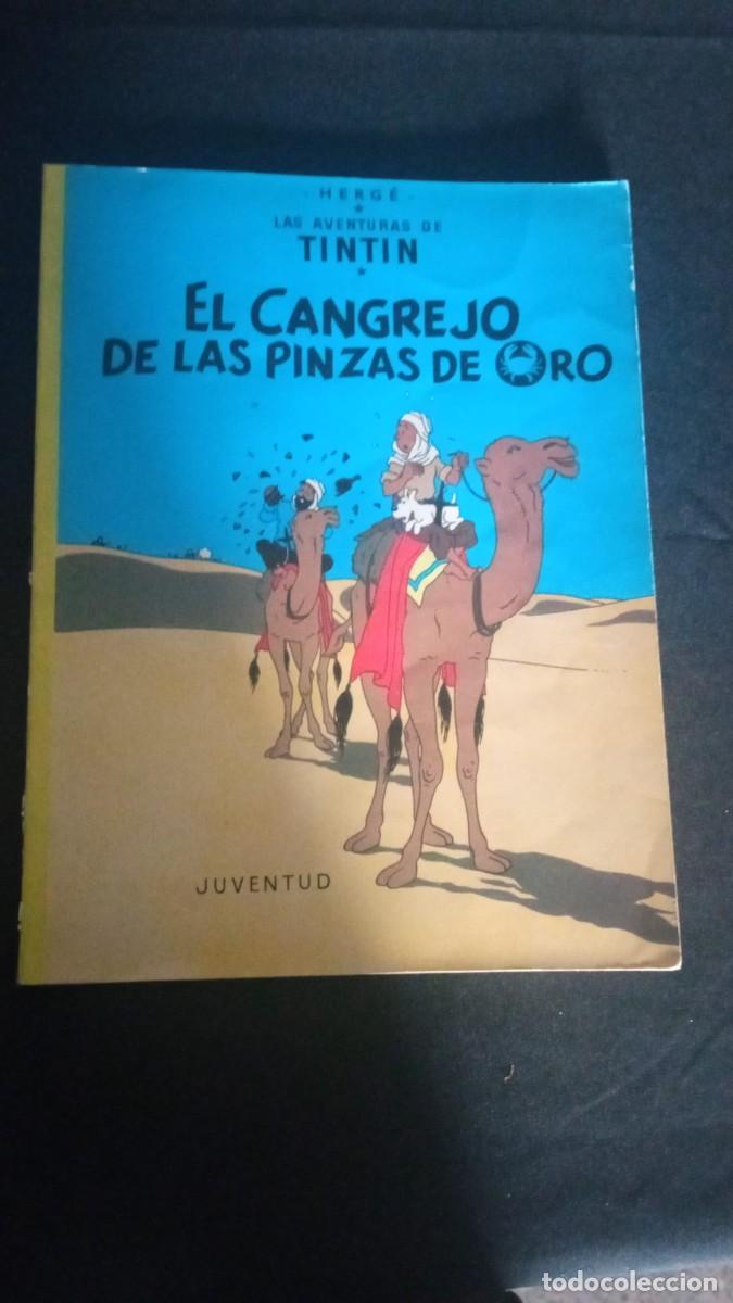 Coleccionismo Cromos antiguos: LAS AVENTURAS DE TINTIN - EL CANGREJO DE LAS PINZAS DE ORO