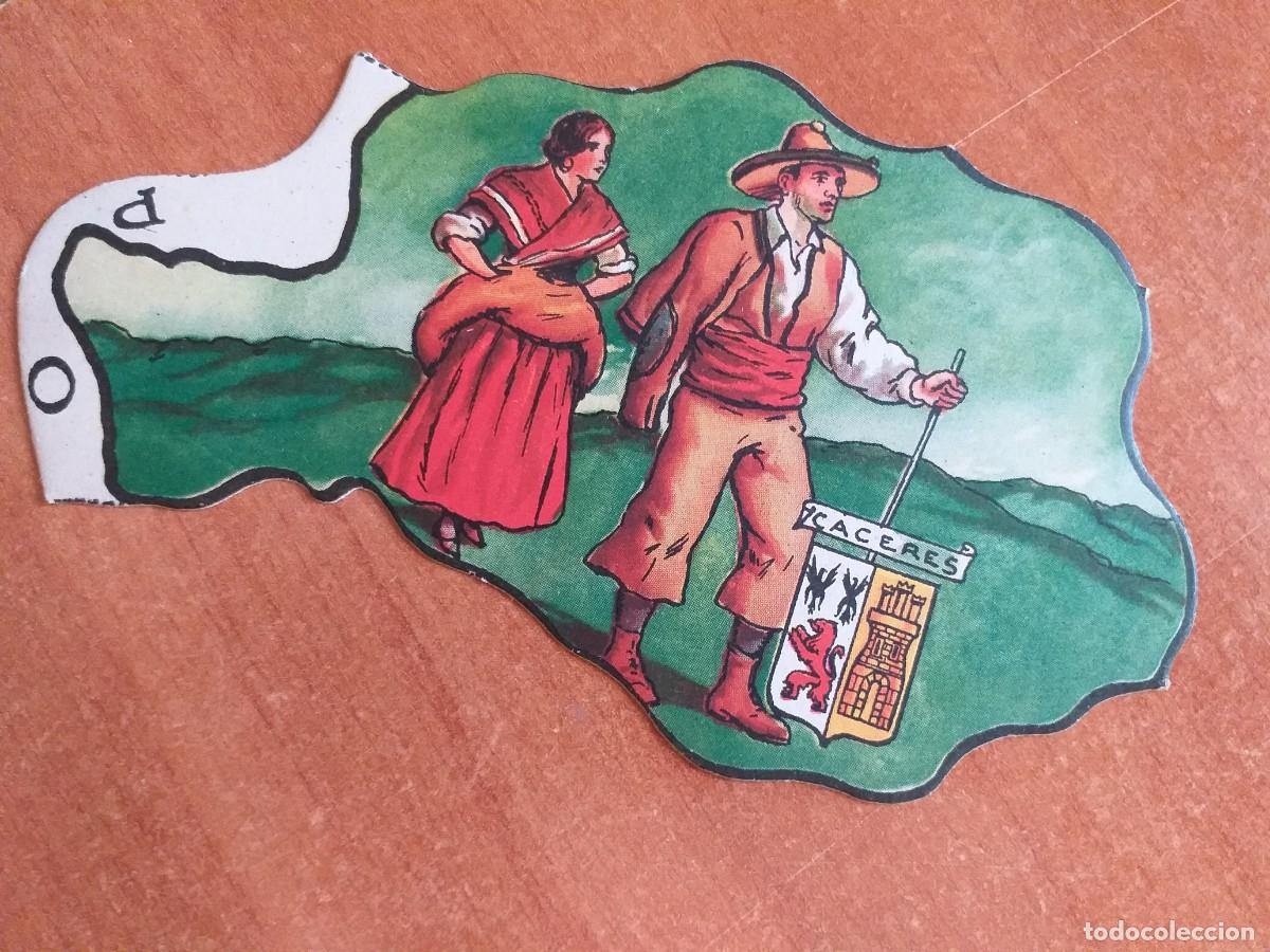 Coleccionismo cromos antiguos: CROMO ANTIGUO TIPO PUZZLE -CACERES N&ordm; 33