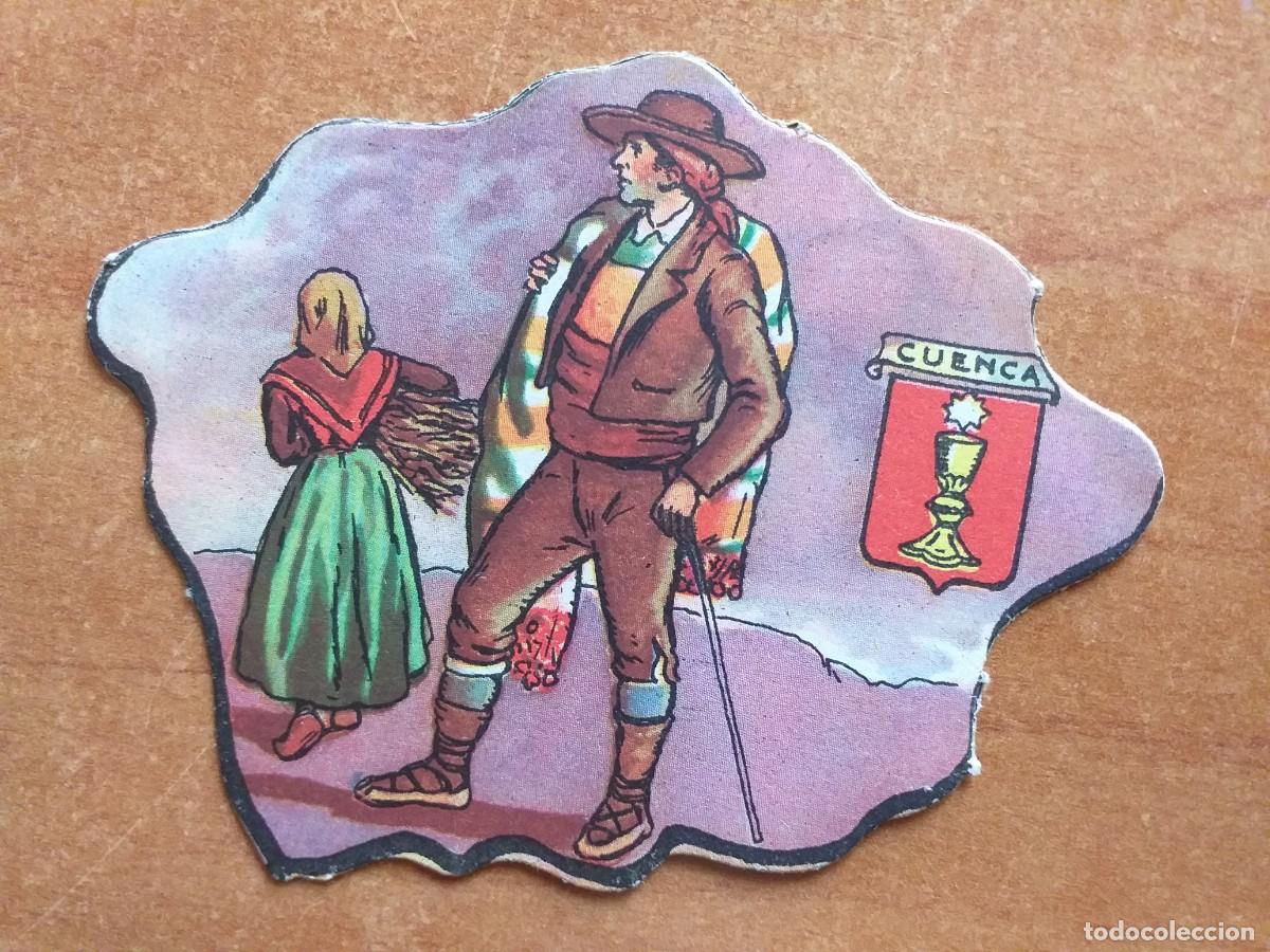 Coleccionismo cromos antiguos: CROMO ANTIGUO TIPO PUZZLE -CUENCA N&ordm;31