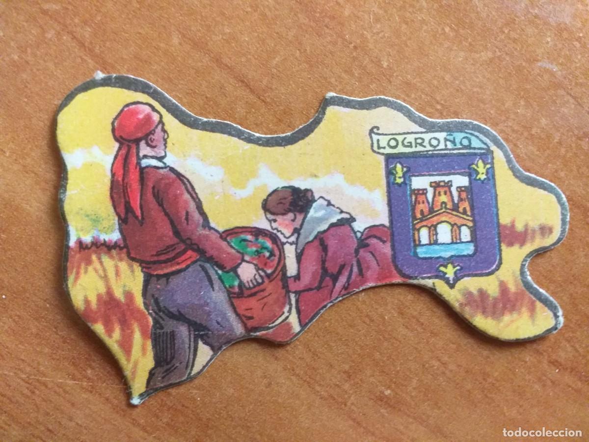 Colecionismo Cromos antigos: CROMO ANTIGUO TIPO PUZZLE -LOGRO&Ntilde;O N&ordm;18